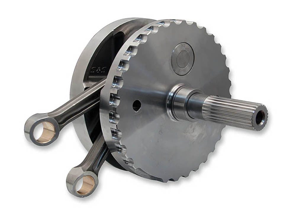 4-3/8in. Stroke Flywheel Assembly. Fits Twin Cam Dyna 2007-2017 & Touring 2007-2016. - S&S