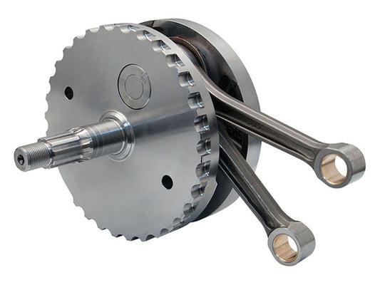 4in. Stroke Flywheel Assembly. Fits Twin Cam Dyna & Touring 1999-2002. - S&S