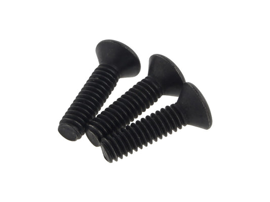 Teardrop Air Cleaner Cover Screws - Black. Pack of 3. - S&S