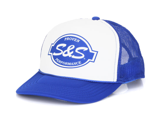 S&S Trucker Hat - Blue. - S&S