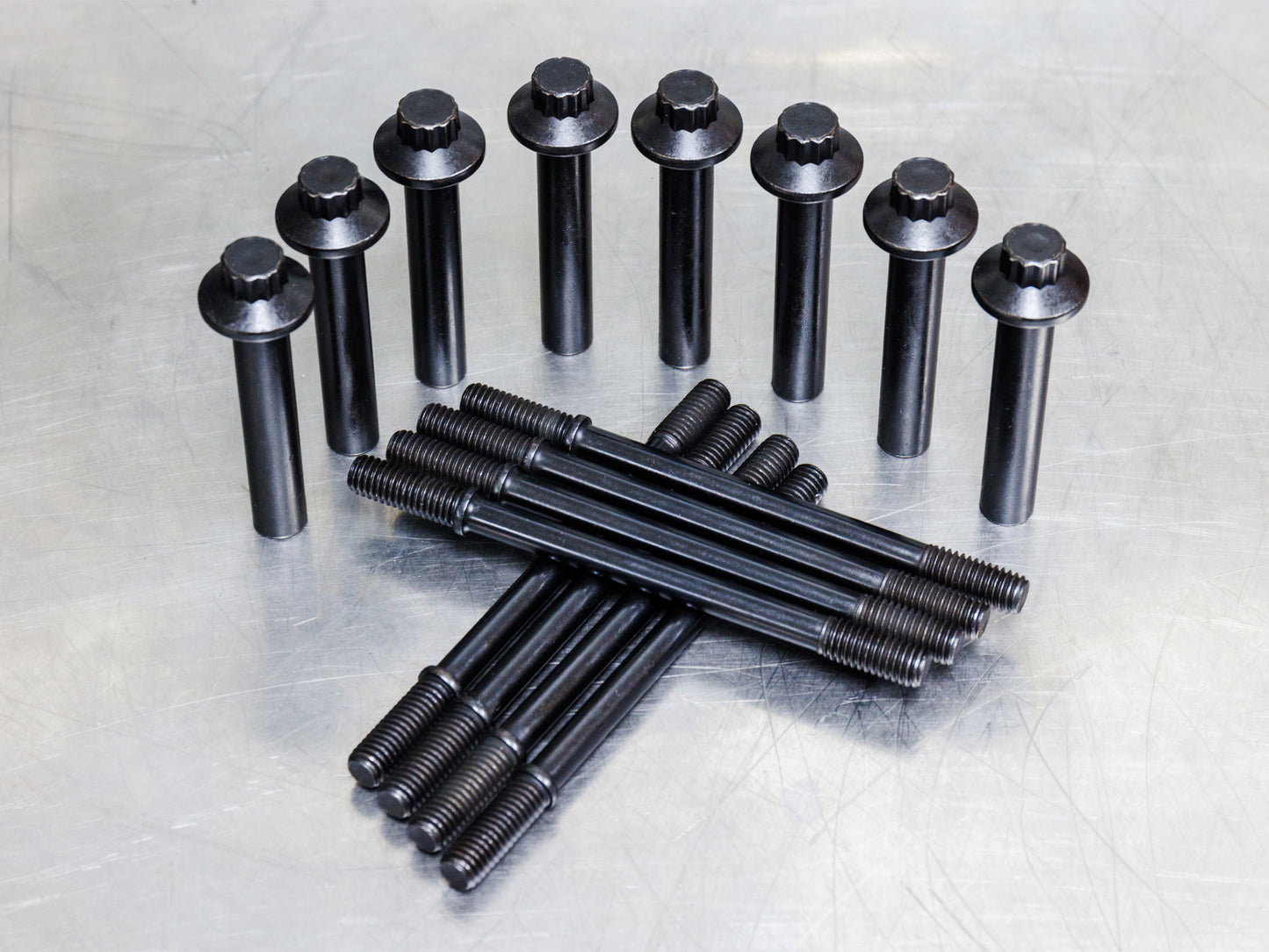 Hi-Performance Cylinder Stud & Head Bolt Kit. Fits Milwaukee-Eight 2017up. - S&S