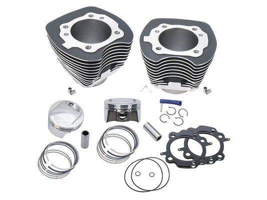 98ci Big Bore Kit - Black. Fits Twin Cam 1999-2006 - S&S