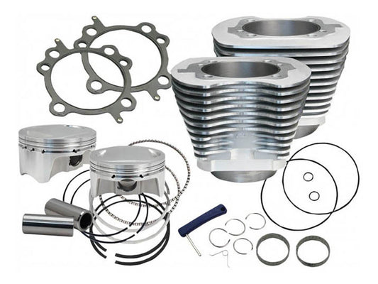 98ci Big Bore Kit - Silver. Fits Fits Twin Cam 1999-2006 - S&S