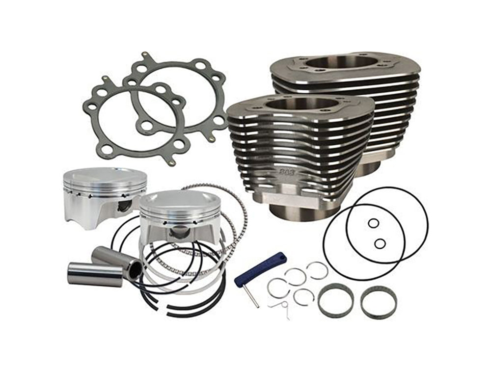 100ci Big Bore Kit - Black. Fits Twin Cam 1999-2006 - S&S