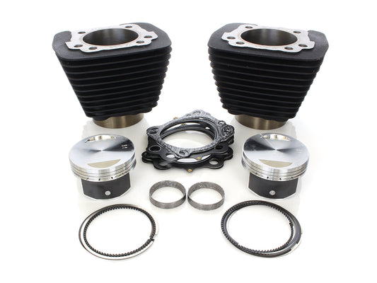 1250cc Big Bore Kit - Black. Fits Sportster 1986-2021 - S&S