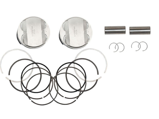 Std Dome Top Pistons with 11:1 Compression Ratio. Fits Royal Enfield 650 Twins 2019up - S&S