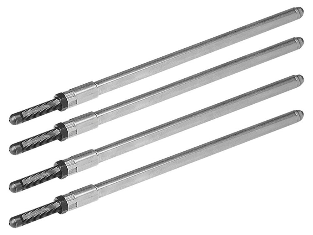 Time-Saver Adjustable Pushrods. Fits Twin Cam 1999-2017. - S&S