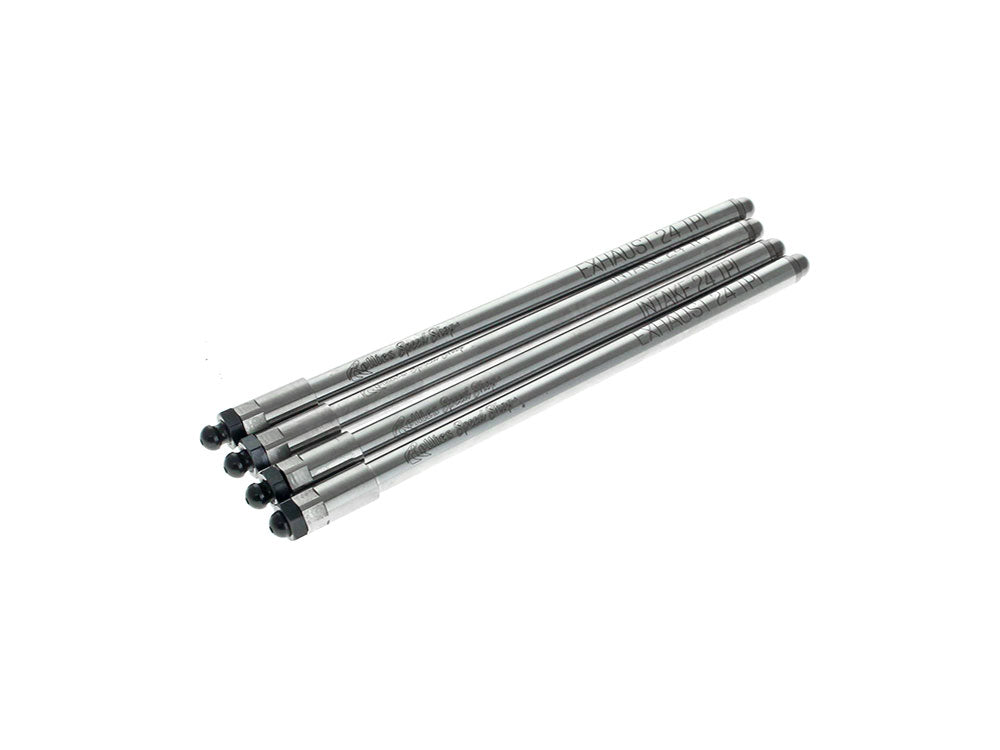 TimeSaver Pushrods. Fits Twin Cam 1999-2017 & Milwaukee-Eight 2017up - Rollies Speed Shop
