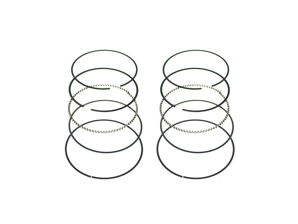 Standard Piston Rings. Fits Milwaukee-Eight 2017up with 4.320in. Bore & S&S 107ci to 129ci & 114ci to 132ci Big Bore Kits. - S&S