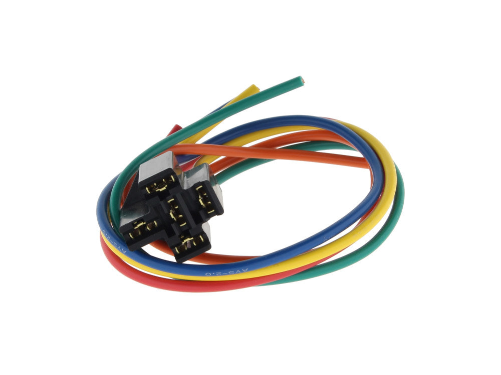 Relay Socket with 5 Wire. - Standard Motorcycle Products