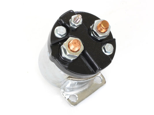 Start Solenoid - Chrome. Fits 4Spd Big Twin 1965-1986, Softail 1984-1988 & Sportster 1967-1980. - Standard Motorcycle Products