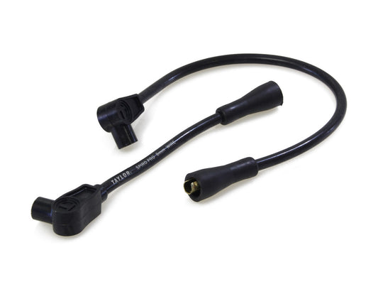 8mm Spark Plug Wire Set - Black. Fits Softail 1984-1999, Dyna 1991-1998, FL 1965-1979, FX 1965-1985 and Sportster 1965-1985. - Taylor Cable Products