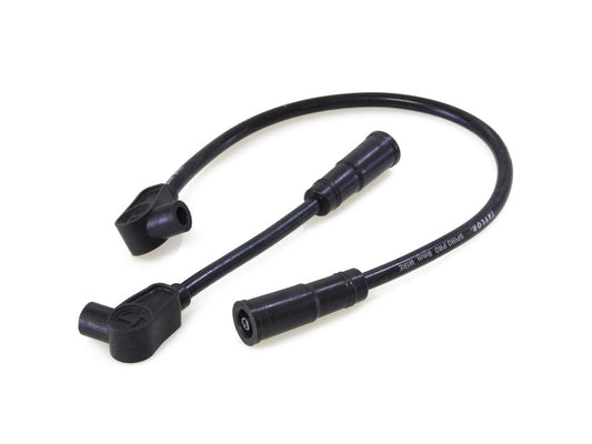 8mm Spark Plug Wire Set - Black. Fits Softail 2000-2017 and Dyna 1999-2017. - Taylor Cable Products