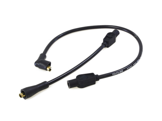 8mm Spark Plug Wire Set - Black. Fits Touring 1980-1998 and Sportster 1986-2003. - Taylor Cable Products