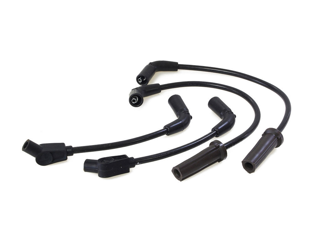 8mm Spark Plug Wire Set - Black. Fits Softail 2018up. - Taylor Cable Products