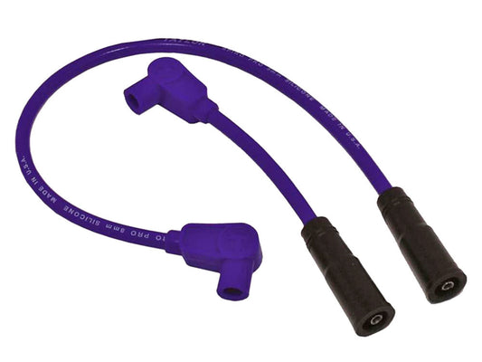 8mm Spark Plug Wire Set - Blue. Fits Softail 2000-2017 and Dyna 1999-2017. - Taylor Cable Products