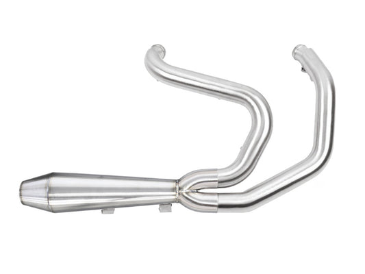Megaphone Gen II 2-into-1 Exhaust - Stainless Steel. Fits Sportster 1986-2003. - Two Brothers Racing Exhaust