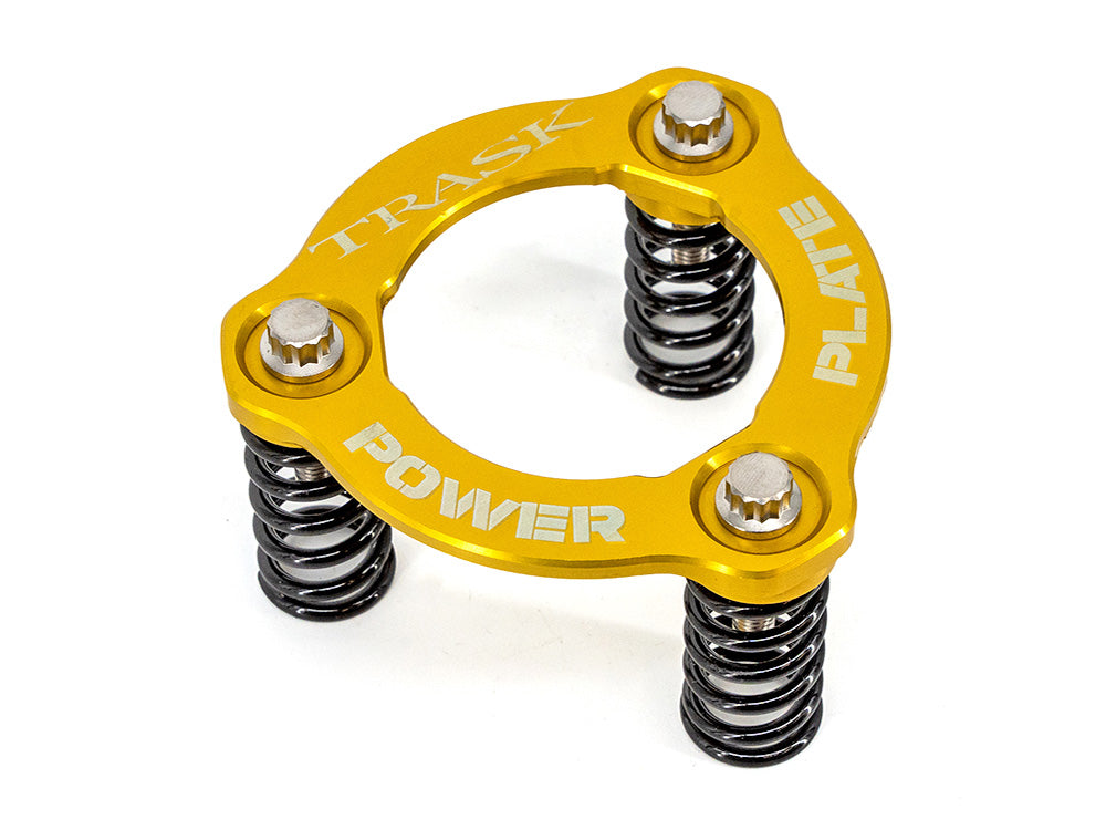 High Pressure Clutch Spring Power Plate Kit - Gold. Fits CVO Big Twin 2013up, 'S' Models 2016up, Softail 2018up & Touring 2017up. - Trask Performance