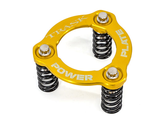 High Pressure Clutch Spring Power Plate Kit - Gold. Fits CVO Big Twin 2013up, 'S' Models 2016up, Softail 2018up & Touring 2017up. - Trask Performance