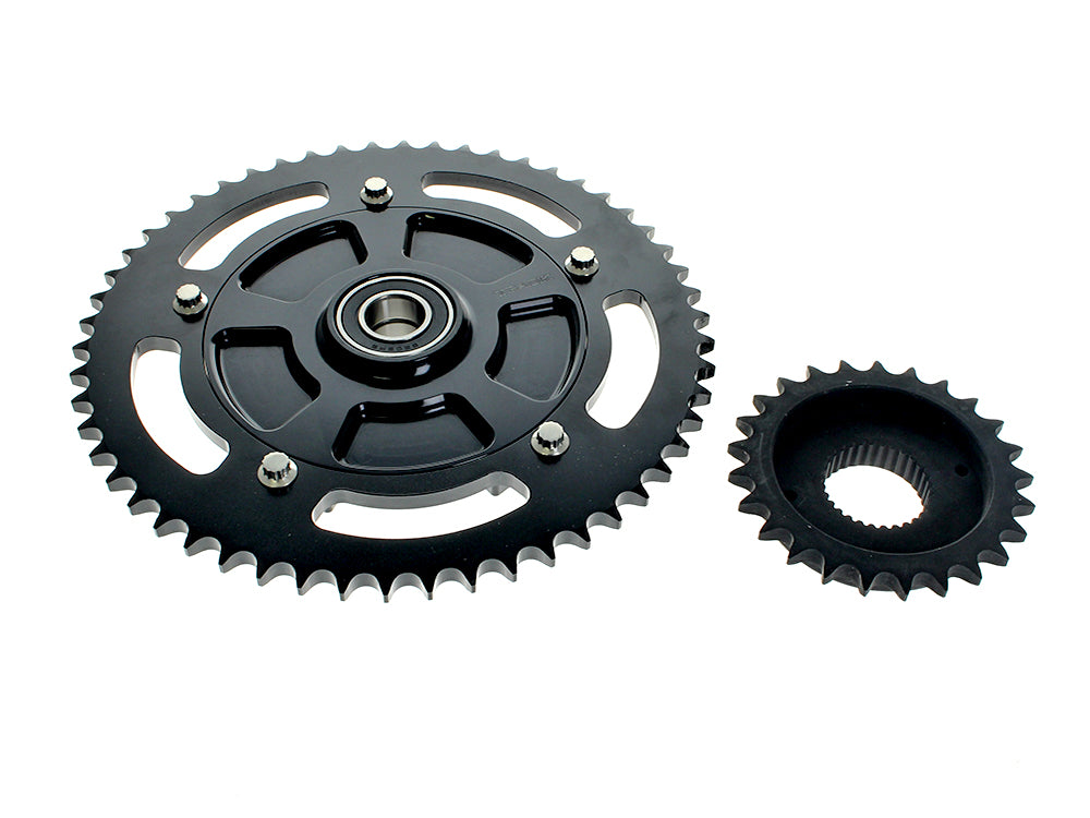 FLH Cush Drive Chain Conversion Kit with 54 Teeth Sprocket. Fits Touring 2009up. - Trask Performance