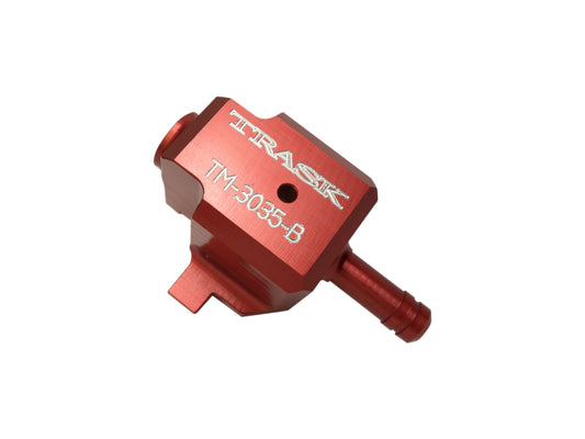 Fuel Pressure Regulator Housing for Softail 2001-2007, Dyna 2004-2005 and Touring 2002-2007. - Trask Performance