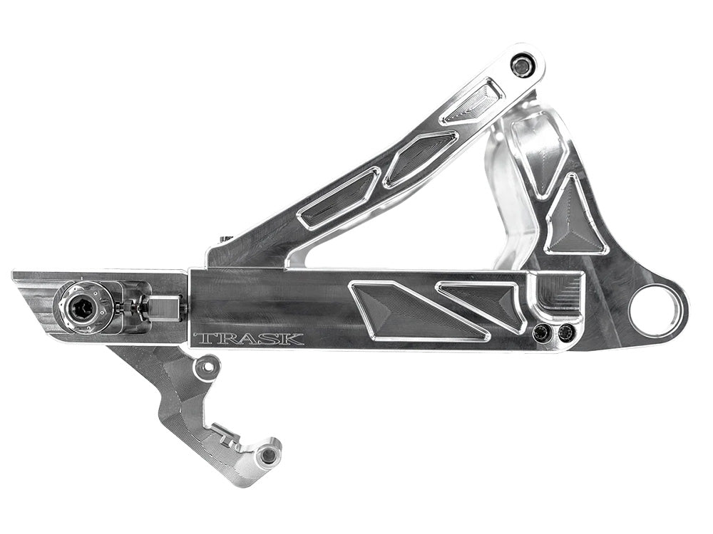 Billet Swing Arm - Raw Machine Finish. Fits Softail 2018up. - Trask Performance