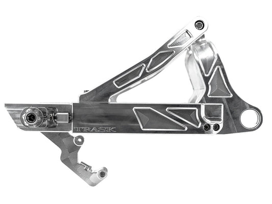 Billet Swing Arm - Raw Machine Finish. Fits Softail 2018up. - Trask Performance
