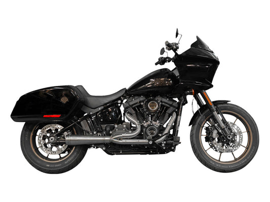 Assault 2-into-1 Exhaust - Stainless. Fits Heritage Classic, Sport Glide and Low Rider ST 2018-2024 - Trask Performance