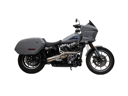 Big Sexy Performance 2-into-1 Exhaust - Stainless Steel. Fits Softail 2018up. - Trask Performance