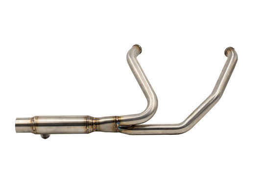 Hide-Away Performance Headers with 2.5in. Collector - Stainless Steel. Fits Touring 2017up - Trask Performance