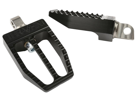 Militant Footpegs with HD Male Mount - Black. - Thrashin Supply