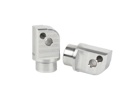 Thrashin Rear Footpeg Mounts - Raw. Fits Softail 2018up Rear Passenger - Thrashin Supply