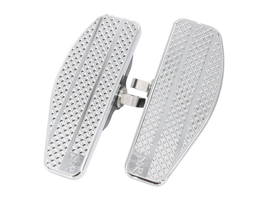 Mini Floorboards with HD Male Mount - Chrome - Thrashin Supply