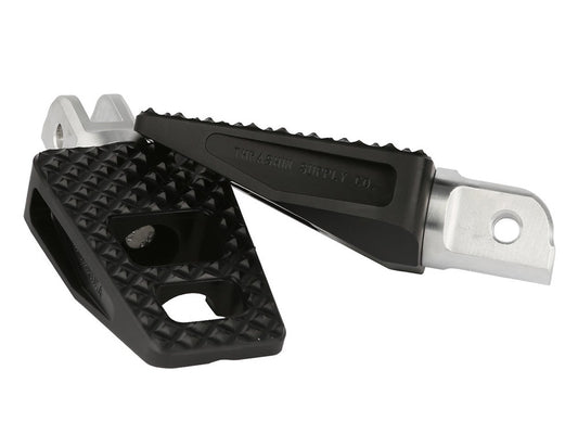 P-54 Footpegs - Black. Fits Softail 2018up Front Rider - Thrashin Supply