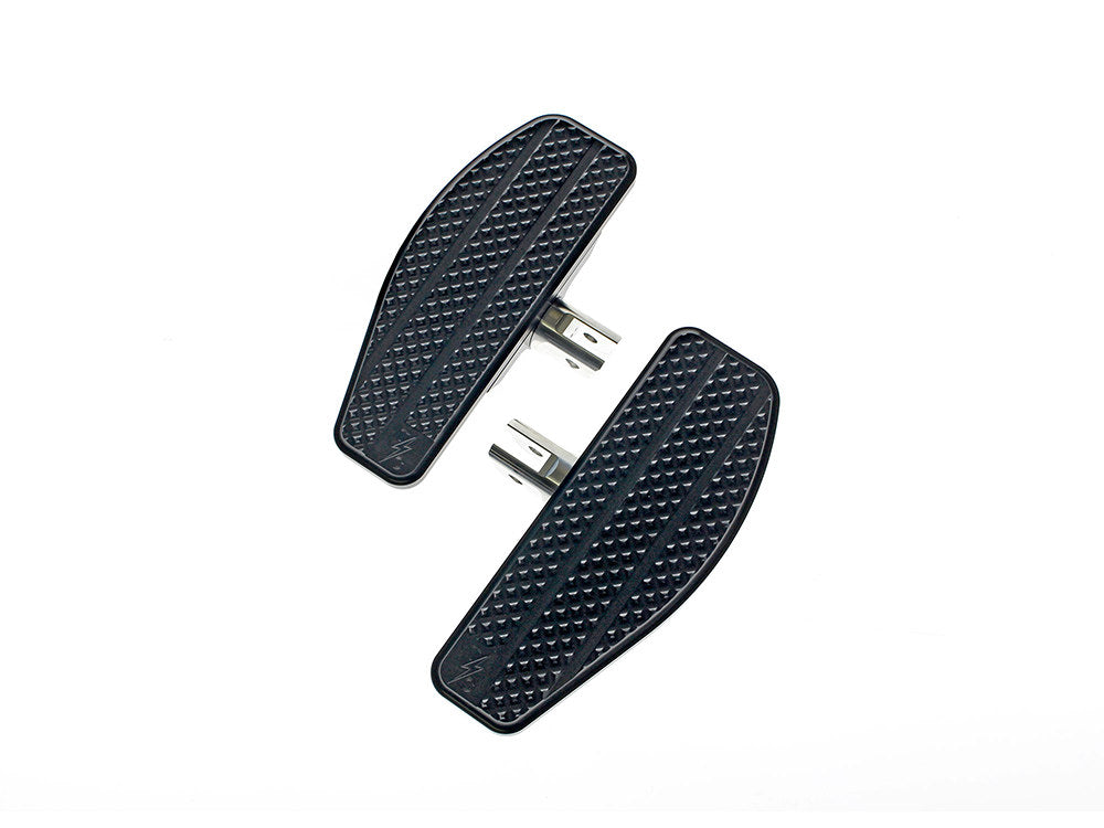 Mini Floorboards - Black. Fits Softail 2018up Front Rider - Thrashin Supply