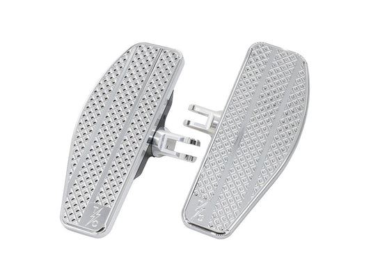 Mini Floorboards - Chrome. Fits Softail 2018up Front Rider - Thrashin Supply