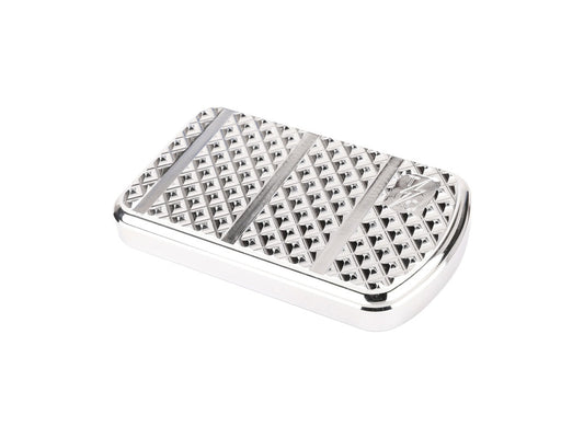Bagger Brake Pad - Chrome. Fits Touring 1980up, FL Softail 1986-2017 & Dyna Switchback 2012-2016. - Thrashin Supply