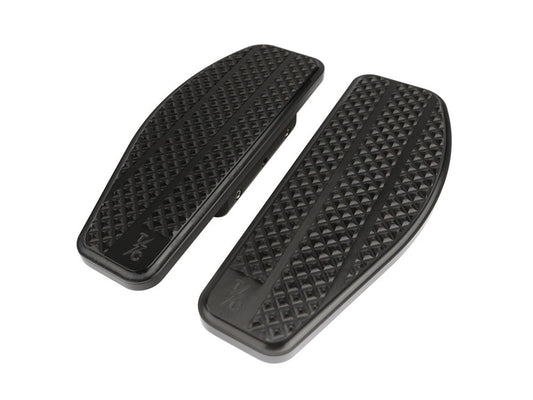 Rear/Passenger Floorboards - Black. Fits Touring 1983up - Thrashin Supply