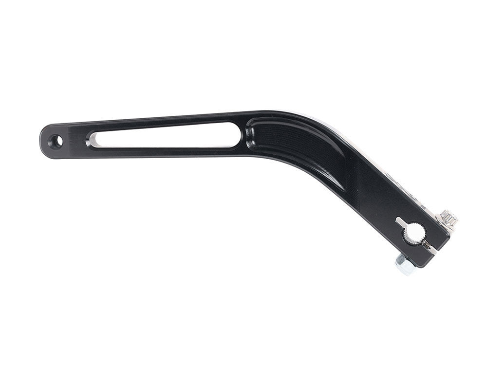 1in. Shorter Shift Arm - Black. Fits Softail 2018up with Mid Controls - Thrashin Supply