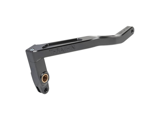 Brake Pedal Arm - Black. Fits Dyna 1999-2017 with Mid Controls. - Thrashin Supply