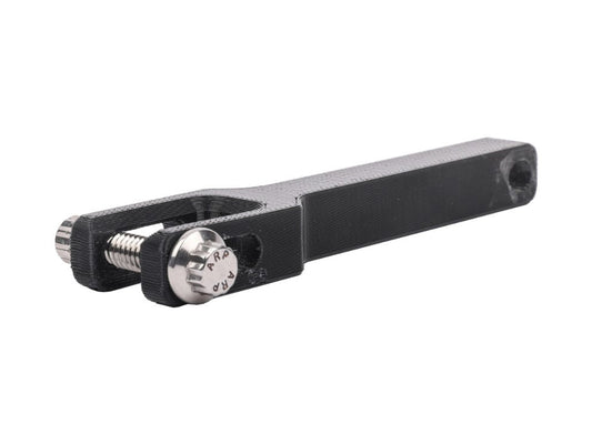 Thrashin Risers to Gauges Relocation Front Extension Bracket - Black. Fits Road Glide 2015up. - Thrashin Supply