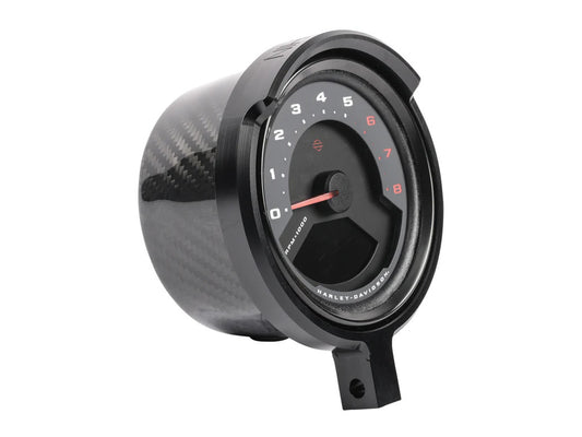 Gauge Housing Relocation Kit - Black. Fits Low Rider S 2022up, Low Rider ST 2025up & Street Bob 2025up - Thrashin Supply