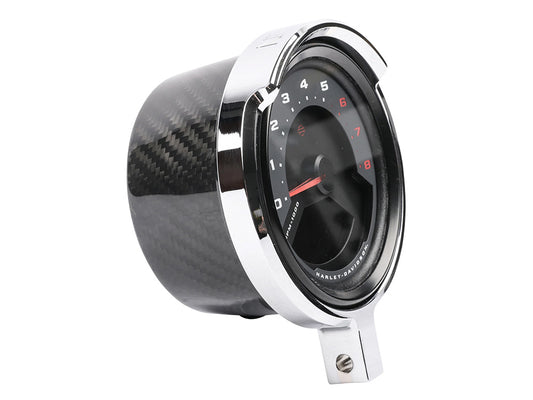 Gauge Housing Relocation Kit - Chrome. Fits Low Rider S 2022up, Low Rider ST 2025up & Street Bob 2025up - Thrashin Supply