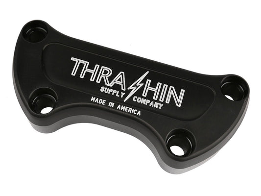 Handlebar Top Clamp - Twice Cut Black - Thrashin Supply