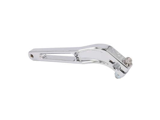 Billet Shift Lever - Chrome. Fits Dyna 1991-2017 with Mid Controls & 2018up Softail with OEM Forward Controls - Thrashin Supply