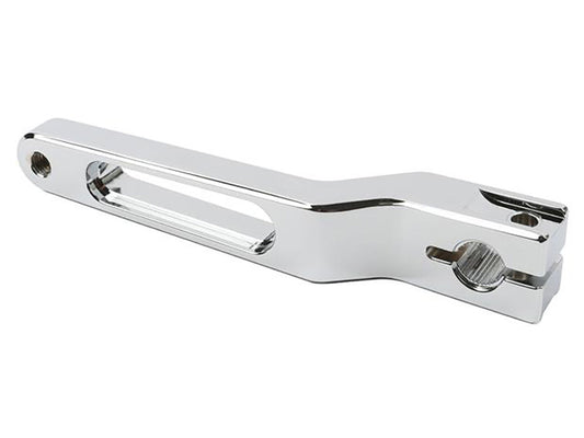 Billet Shift Lever - Chrome. 1in. Shorter Length. Fits Touring 1983up, Trike 2008up, FXR 1982-1994 & FL Softail 1986-2017. - Thrashin Supply