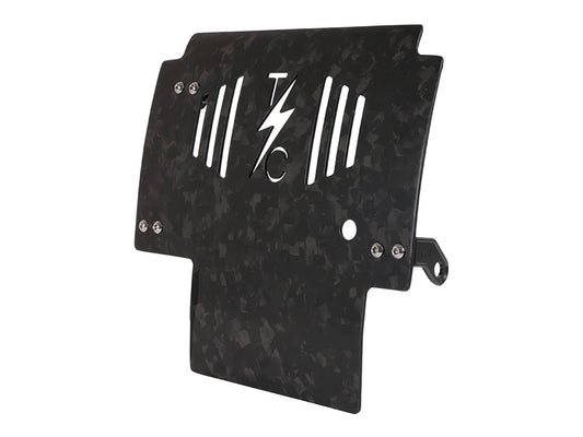 Skid Plate - Carbon Fibre Forged Weave. Fits CVO Touring 2023up & Street Glide & Road Glide 2024up - Thrashin Supply
