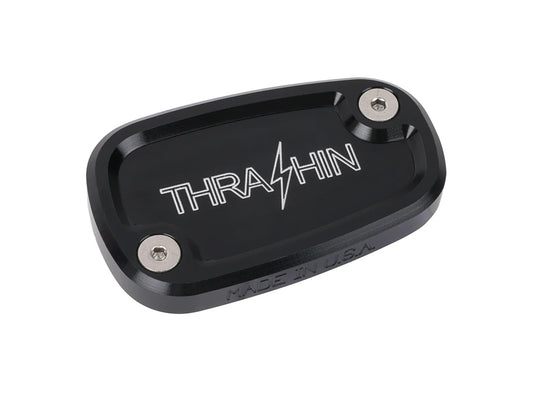 Rear Master Cylinder Cover - Black. Fits Softail 2018up - Thrashin Supply