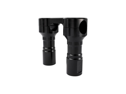 4in. Hole Shot Risers - Black. Fits 1in. Handlebar - Thrashin Supply