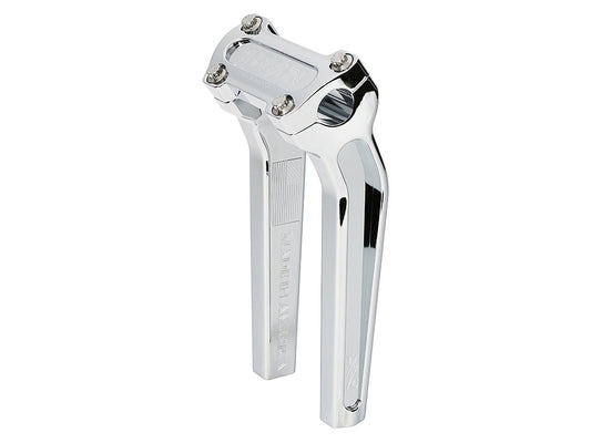 9.5in. Pull Back Thrashin Risers - Chrome. Fits 1in. Handlebar - Thrashin Supply